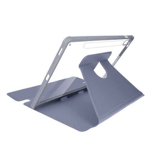 Non Communiqué Lavande Housse Pour Samsung Tab S9 Fe Et S10 Fe Support Rotatif 360° Avizar