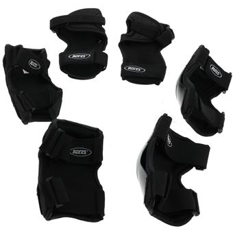 Kit protection roller skateboard Eurotop/roces Tri pack superbasic noir  Noir Taille : M Taille : M - Article protections du sport - Achat & prix