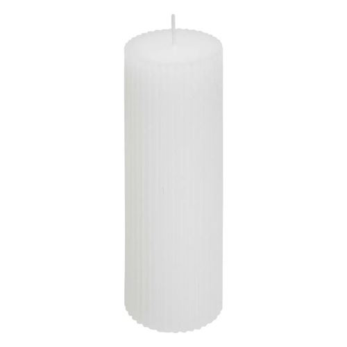 Non Communiqué Blanc Atmosphera Créateur D'intérieur - Bougie Déco "Demi" 14Cm