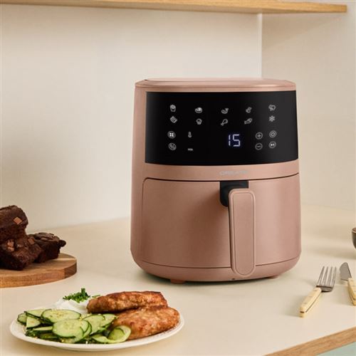 AIR FRYER EASY - Friteuse &agrave; air 4,5 L - Moka