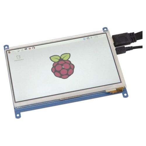 Non Communiqué Argent Écran Pc Joy-It Rb-Lcd-7-2 7 Hdmi Pour Raspberry Usb