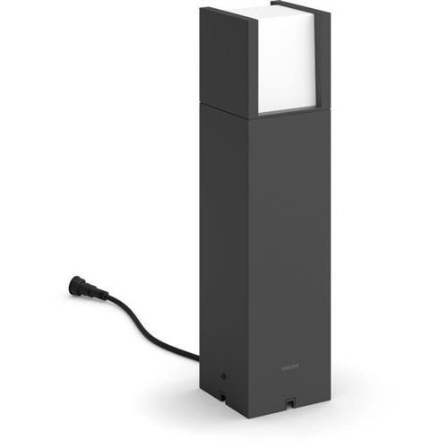 Non Communiqué Anthracite Borne Extérieure Philips Arbour - Basse Tension 6W, 2700K - Alimentation Non Incluse