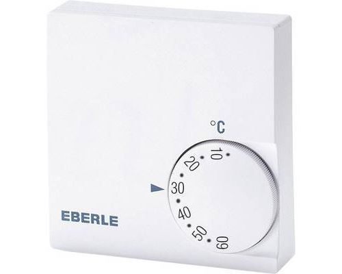 Eberle 111 1709 51 100 RTR-E 6705 Indoor Thermostat, Heating/Cooling