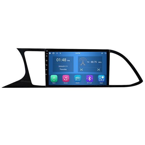 Autoradio RoverOne® Bluetooth CarPlay Android Auto Navigation 4Go RAM 64Go ROM pour Seat Leon 3 2012-2020