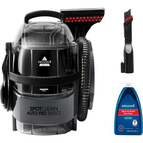 Bissell SpotClean Auto Pro Select Teppichreinigungsmaschine Handgeführt Tief Schwarz