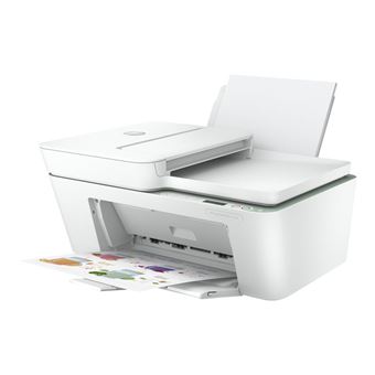 Imprimante multifonctions Tout-en un HP DeskJet Plus 4122e Blanc Eligible à instant ink