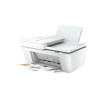 Imprimante multifonctions Tout-en un HP DeskJet Plus 4122e Blanc Eligible à instant ink