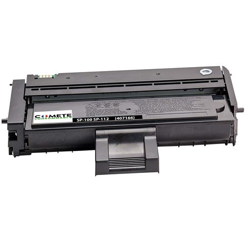 Comete consommable sp100 1 toner compatible avec ricoh sp100 407166 noir