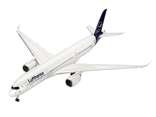 Airbus A350-900 Lufthansa New Li - 1:144e - Revell
