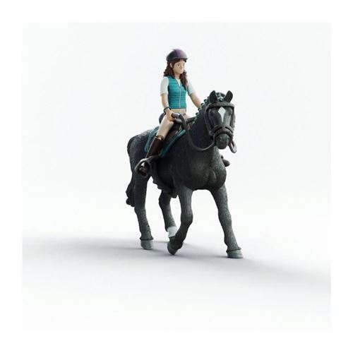 Non Communiqué Figurines Cavaliere Lisa Et Storm Special, Schleich 42712 Horse Club, Des 4 Ans