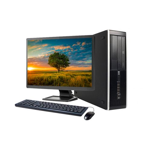 Unité centrale HP 6200 SFF - Core i3 - RAM 8Go - HDD 2 To - Windows 10 - Ecran 22 - Reconditionné