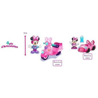 Minnie - Véhicule et Figurine - 7,5 cm