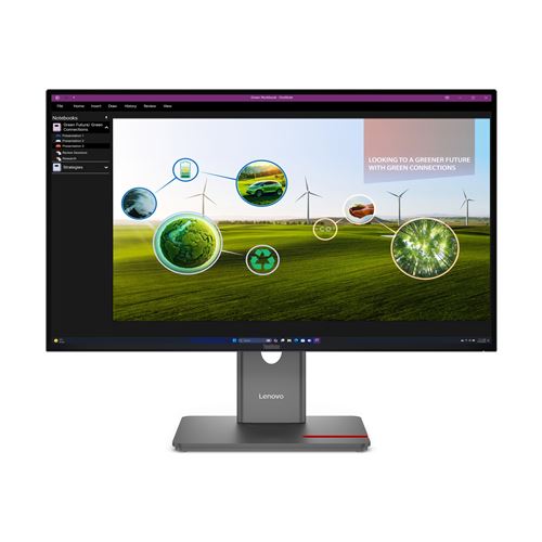 LENOVO ThinkVision P27Q 40 27p 2560x1440 IPS 120Hz Daisy Chain KVM eKVM USB C 15W Factory calibrated panel Epeat Gold TCO10
