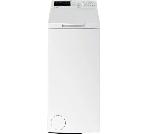 Indesit - Lave-Linge Ouverture Par Le Haut 3, Btwhs6261Fr, Blanc, L:40Cm, H:90Cm, P:60Cm, Classe Énergétique : A