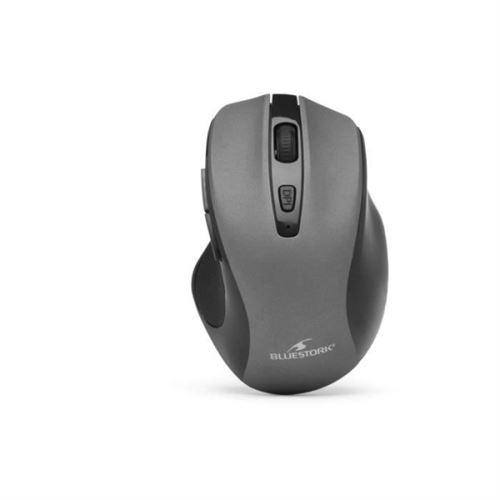 Souris Sans Fil - BLUESTORK - OFFICE 75 - Rechargeable - PC/MAC - Gris 