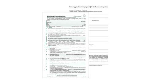 Rnk verlag rnk verlag vordruck "mietvertrag für wohnungen" , din a4 noir