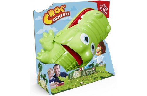  Croc' Dentiste - Crocodile, Dent - Hasbro Gaming - E4898 - Jeu De Soci&eacute;t&eacute; Enfant