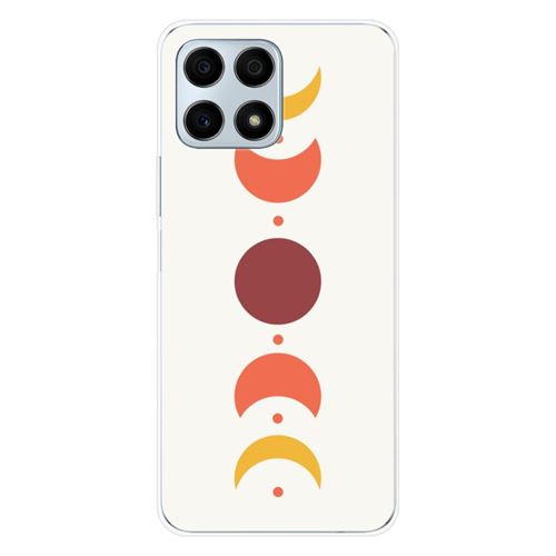 Coque en silicone imprimée compatible Huawei Honor X8A Eclipse