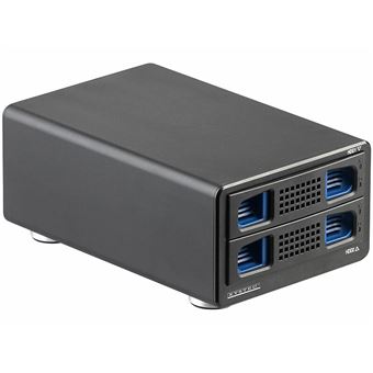 Boîtier Storeva Pour 2 Disques Durs 3.5'' USB 2.0 Avec Ventilateur, Excellent état