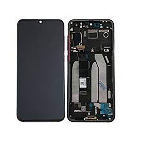 Ecran Complet Blanc Avec Chassis Pour Xiaomi Mi 9 Lite