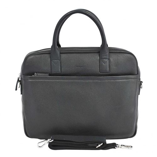 Cartable femme en cuir KATANA noir 7626 Sacoche business