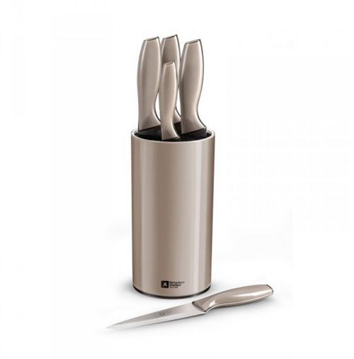 Richardson sheffield bloc 5 couteaux taupe pop 934002