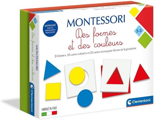 Non Communiqué Multicolore Des Formes Et Des Couleurs Montessori - Clementoni