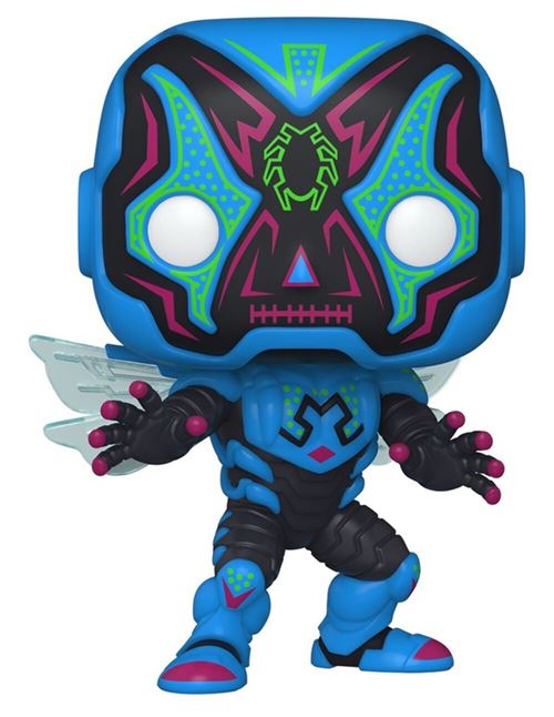 Figurine Funko Pop! N°410 - Dia De Los Dc - Blue Beetle(gw)