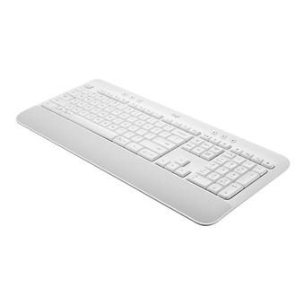 Logitech Signature K650 - Clavier - sans fil - Bluetooth 5.1 - QWERTZ - Suisse - blanc cassé