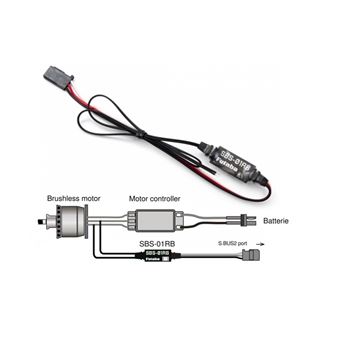 Futaba SBS-01RB – Sensore Giri Brushless Per Telemetria – 360-300.000 Giri/min – FUTEBB1138 - 2