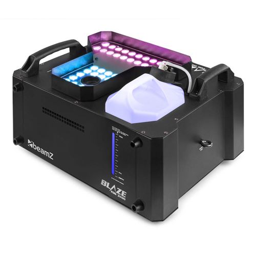 BeamZ Professional BLAZE3500 Machine à fumée verticale - 3500 Watts, 48 LEDs RGBW