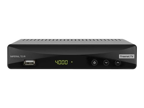 DigitalBOX Imperial T2 IR - Récepteur multimédia numérique - noir