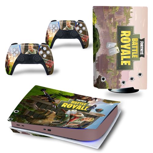 Sticker pour Sony Console PS5, Fortnite Battle Royale-1174
