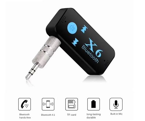 Récepteur Bluetooth Musique Autoradio Jack 3.5 Audio Adaptateur