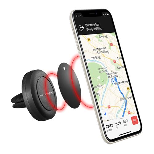 Akashi Support Voiture 360° pour Smartphone - Support voiture