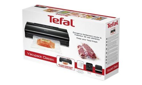 Tefal Vacupack Classic VT254070 Soude-sacs 130 Watt noir