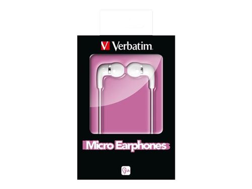 Verbatim Micro Earphones - In-ear hoofdtelefoons