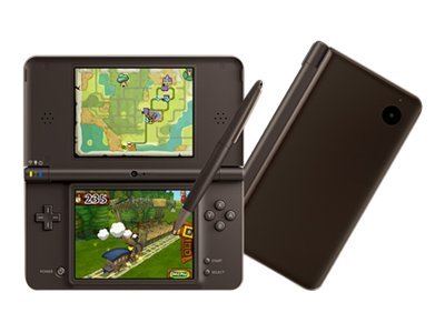 Nintendo DSi XL - Handheld-Spielkonsole - dunkelbraun - Dr