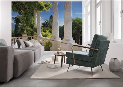 Komar Fototapete "Villa Liguria - Größe 368 x 254 cm" bedruckt glatt Wohnzimmer, Schlafzimmer
