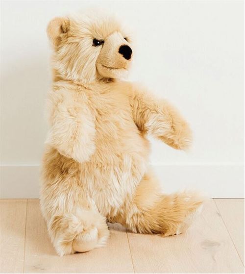 LA PELUCHERIE Mon Ours Jules Miel 35 cm