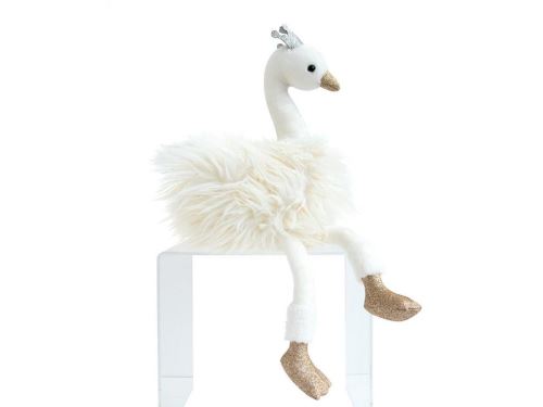 Histoire d'ours - CYGNE BLANC - 45 CM