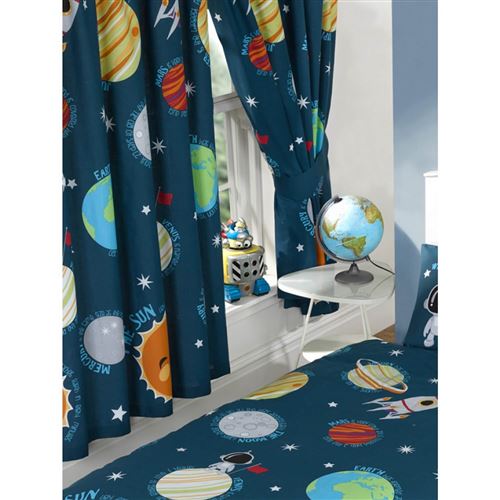 Rideaux Etoiles Bleus 168*183