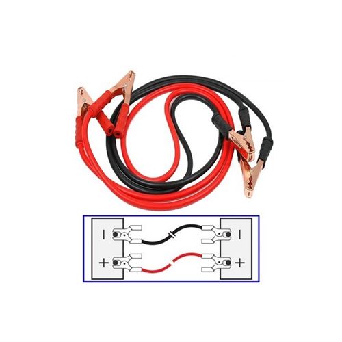 Cables De Demarrage Pince Pour Batterie 300A