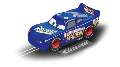 Carrera Voiture de course Evolution Fabulous Lightning McQueen bleu McQueen