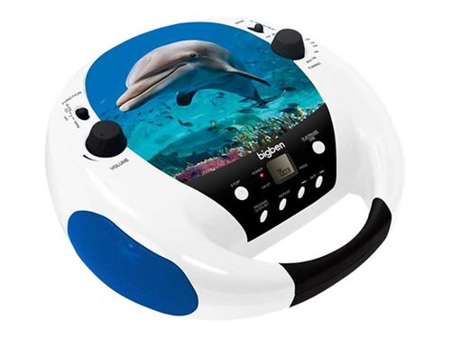 Portable Radio CD MP3 Player Dauphins cd52 Dolphin Portable Radio CD MP3 Player Dauphins cd52 Dolphin