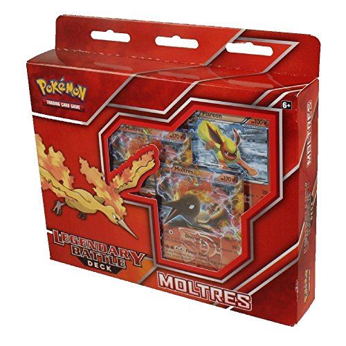Tableaux de bataille légendaires Pokemon TCG, Moltres, Deck de 60 cartes