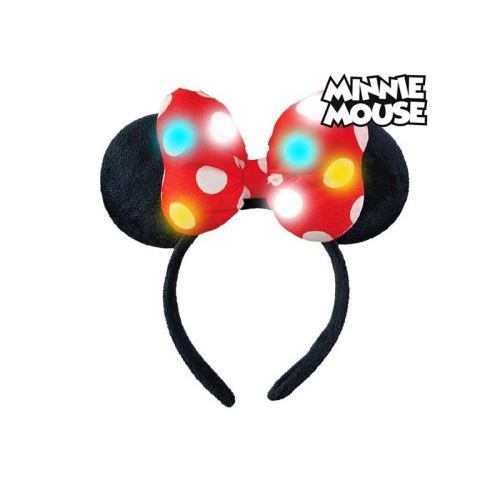 Serre-tête Minnie Mouse 71125 LED Noir Rouge