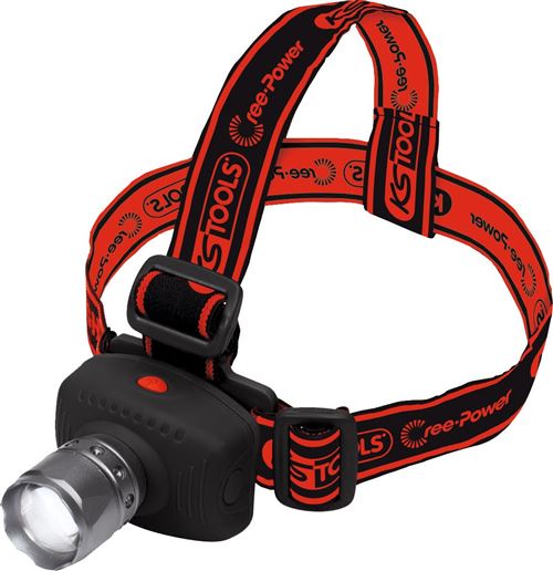 Lampe frontale LED KS Tools 550.1238 à pile(s) 140 lm 3 h 550.1238