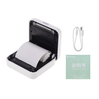 Mini Imprimante Photo Portable Sans Fil - Impression Thermique Sans Encre, Pour Photos, Listes, étiquettes