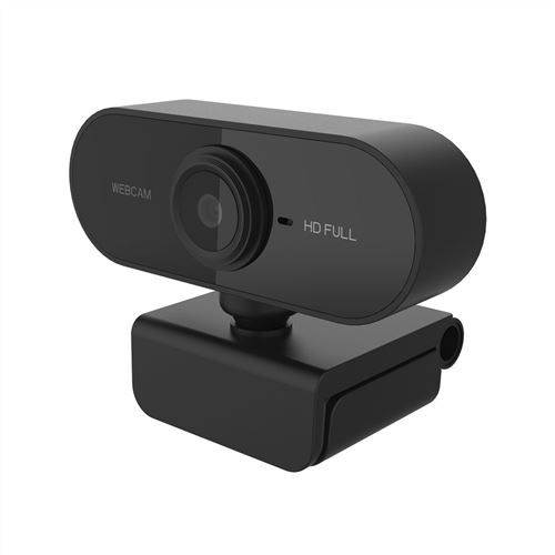 Caméra Webcam Hd 1080P Mégapixels Usb 2.0 Avec Micro Pour Ordinateurs Portables Pc Noir P58